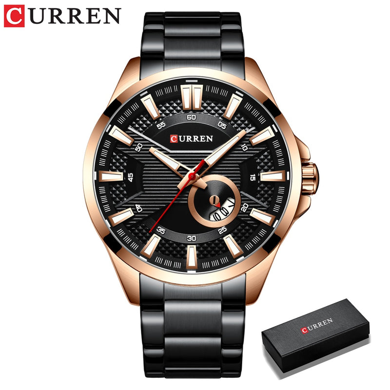 CURREN Business Quartz Watch for Men Luxury Watch Men&