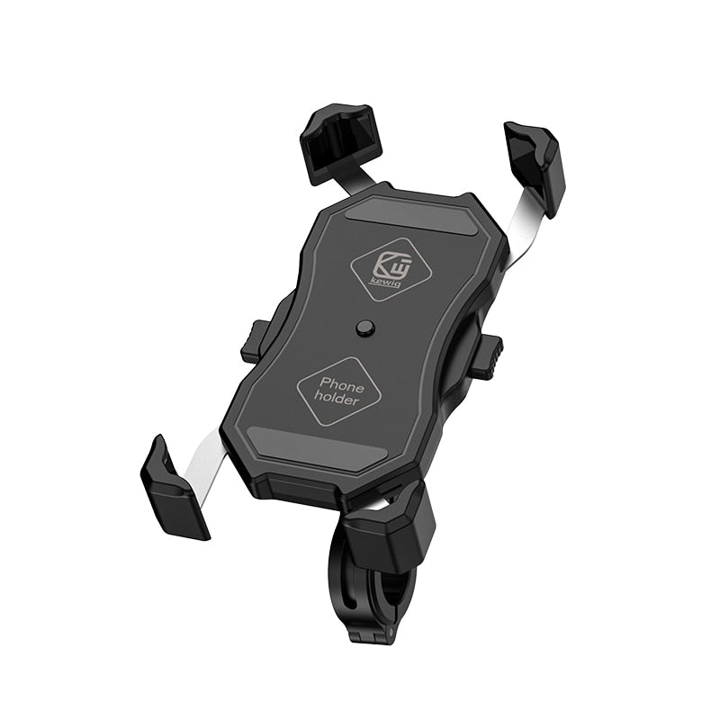 4.7-7 inch Phone Holder Motorcycle QC3.0 Wireless Charger Handlebar Bicycle Bracket Quick Charge USB Charger GPS Mount Bracket