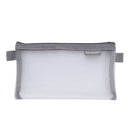Ellen Brook 1 PCS Creative Mesh Transparent Cute Square/Oval Portable Pen Pencil Pouch Bag School Office Supply Stationery Case