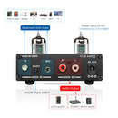 AIYIMA A3 PRO GE 5654W Tube Amplifier Preamplifier Bluetooth 5.0 Bile Pre AMP Vacuum Tube Preamp Upgrade 6J1 6AK5 EF95