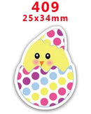 Easter Flatback Resin for DIY, Planar Resin Crafts, Custom, Phone Decorations, PR41, 10 Pcs
