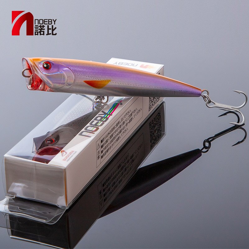 NOEBY Topwater Popper Fishing Lures 140mm 40g Saltwater Artificial Hard Baits for Sea Fishing Lure