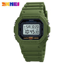 SKMEI Multifunctional Digital Sport Watch Men 2 Time Count Down Mens Wristwatches Fashion Retro Male Watches reloj hombre 1628
