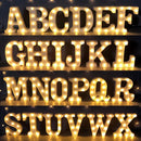 Letter Alphabet LED Lights Luminous Number Lamp Decor Battery Night Light for Home Wedding Birthday Christmas Party Decoration