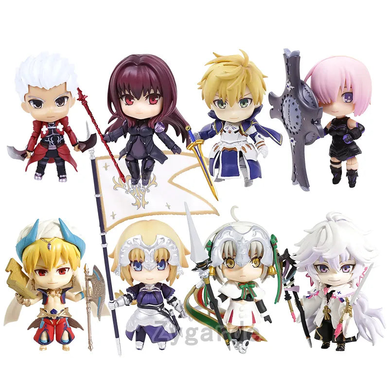 Fate Stay Night Archer 486 Jeanne D Arc 650 Scathach 743 Tohsaka Rin 409 Gilgamesh 990 410 Action Figure Toy