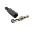 5Pcs DC Power Male Plug Adapter 4.0x1.7mm Straight DC Power Plug Jack Soldering Connector DIY Electronic Repair 4.0*1.7mm