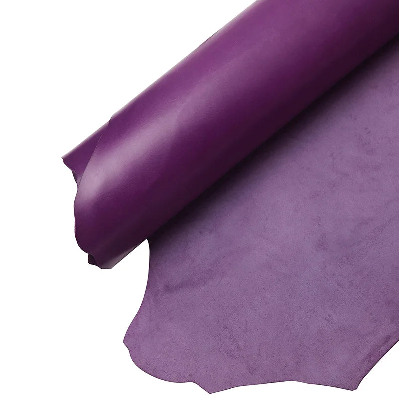 WUTA 30x60cm Top Quality New Waxed Bull Vegetable Tanned Leather Piece DIY Genuine Leather Material Full Grain Cowhide