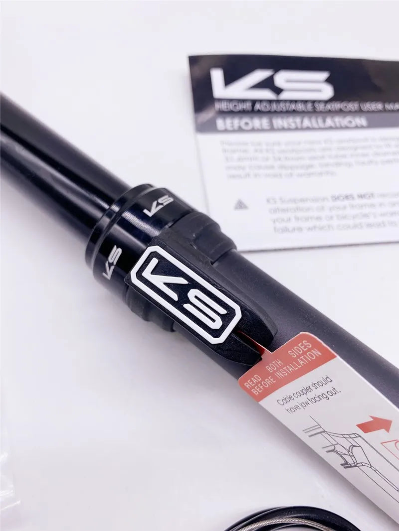 KS seatpost E20/E20-i with remote control dropper seat post 30.9/31.6mm travel125mm EXA bicycle