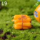 Easter Bunny Decoration Mini Resin Rabbit Craft Miniature Figurine Landscape Model Home Desktop Decor Fairy Garden Decoration