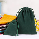 Fashion Flannel Bags Of Gift Packing Black Velvet Bag Jewelry Bags Jewelry Box Drawstring Pouch Party and Wedding Gift Package