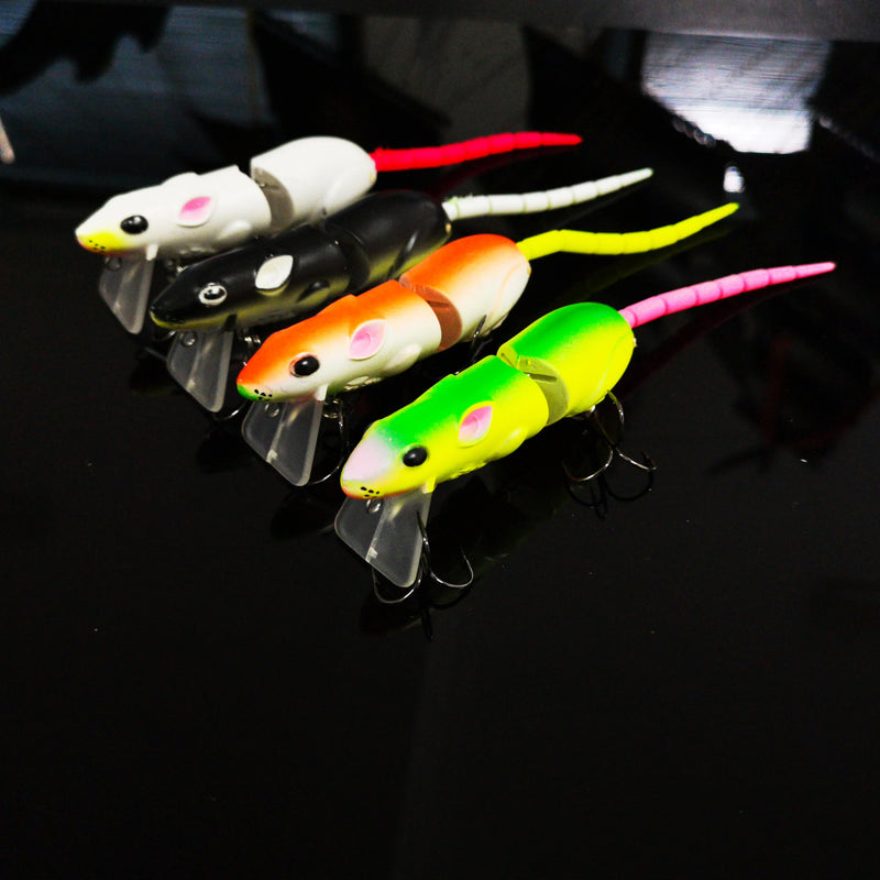 Fishing Lure Rat Lure Jointed Bait Floating Bait Topwater Bass Fishing