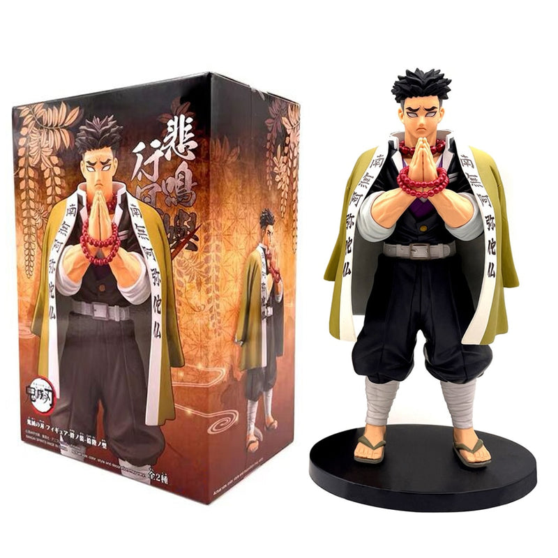 Anime Demon Slayer Figure Kamado Tanjirou Nezuko Action Figures PVC Model Toys Zenitsu Figurine Inosuke Kimetsu No Yaiba Figura