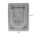 1PCS Flocked Bead Board Bracelet Necklace Beading Accessories Measuring tools Design jewelry DIY Craft Tool Jewelry making