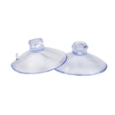 100 Pcs Car Sunshade Suction Cup Wedding Car Balloon Decor Transparent Glass Plastic Sucker Hooks Car Decoration Accessories