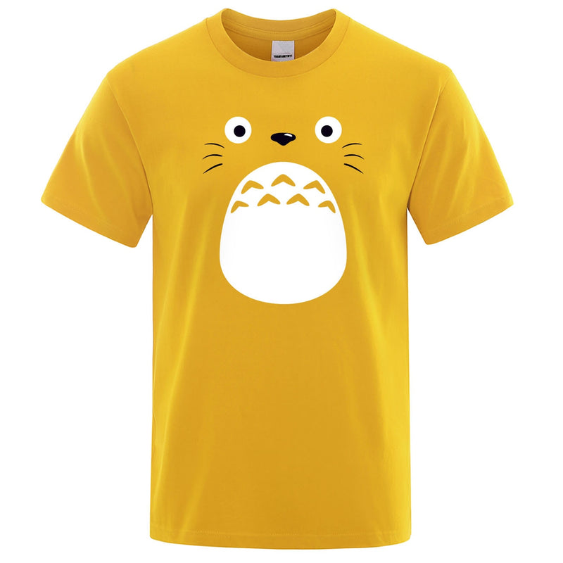 Japanese t-shirt men Anime Spirited Away tshirt Totoro t shirts Miyazaki Hayao cartoon clothes Studio Ghibli Harajuku Tops Tees