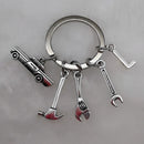 Mechanical Keychain Dad Father Initial Keychain Father's Day Gift Letter A-Z Truck Keychain Truck Key Ring Car Truck Lover Gift