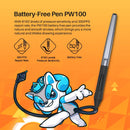 4x2.6 Inch Huion H420X Graphics Tablet Drawing Tablets Ultra Thin Signature Pad Type C Easy Connect to Android Phone Windows PC