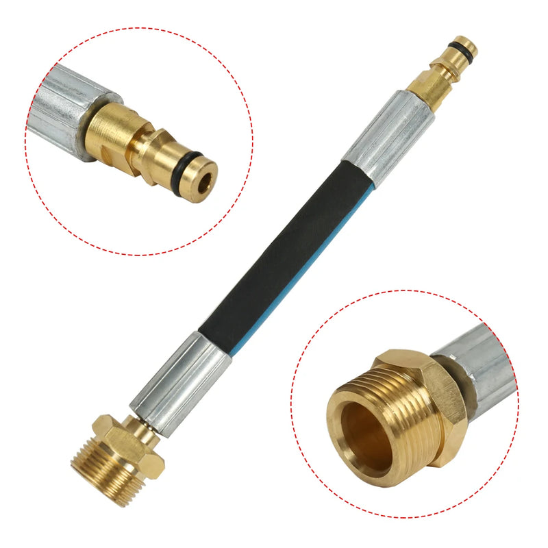 High Pressure Washer Hose Adapter M22 High Pressure Pipe Quick Connector Converter Fitting for Karcher K-series Pressure Washer