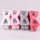 OMG Coral Fleece Hairband Soft Bow Headbands For Women Cute Hair Holder Hairbands Hair Bands Wash Face Nignt Hair Accessories
