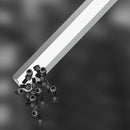 LAOA T-shaped hexagon Screwdriver S2 Hex Screwdrivers set 2.5/3/4/5/6/8mm 58HRC Socket Screw Wrench Flat Ball Head Spanner