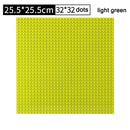 32*32 Dots Plastic Blocks Base Plates 50*50 Pink Compatible Big Brand City Classic Toys Mini Building Bricks Baseplates for Kids