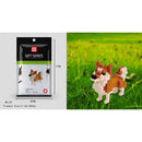 Cartoon Animals Tiger Elephant Cat Dog Panda Husky Poodle Giraffe Model Mini Micro Building Blocks Bricks Toys for children gift