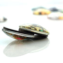 Yoga Fridge Magnet Mandala Refrigerator Sticker Buddha  Buddhism Hinduism 30MM Glass Dome Round Magnetic Decor 12PCS Gift Box