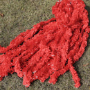 1m 2m/50pcs Artificial Orchid Flowers Rattan String Vine With Leaves For Home Wedding Garden Decoration Hanging Garland Wall