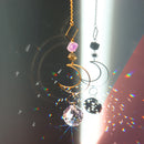 Prism Suncatcher,Hanging Window Crystals,Rainbow Light Catcher,Crystal Sun 50mm Catcher,Summer Gift,Octagon Beads