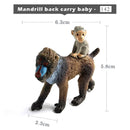 Hot Easter Rabbit Wolf Deer Lion Fox Meerkat Squirrel Figurine Home Decor Miniature Fairy Garden Decoration Accessories Modern