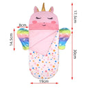 Doll Sleeping Bag for 43cm Dolls Lovely Unicorn Pillow 17-18inch Baby New Born Dolls Accessories American Girl's Birthday Gift