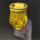 US Plug 1Pcs Wax Melt Warmer Lamp Creative Decorative Scent Melter Ornament Mosaic Night Light for Living Room Kitchen Bathroom