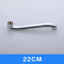 1PCS Stainless Steel Faucet Pipe Basin Water Tap Spout extension Tube Sink Outlet Tube Bathroom Kitchen Faucet Replacement Parts