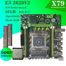 VKLO X79 Motherboard LGA 2011 USB2.0 SATA3 Support REG ECC Memory And Xeon E5 Processor 4DDR3 PCI-E NVME M.2