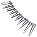 ABSF 10Pcs Durable Soldering Tip Set for Weller WSD81 WD1000 WSP80 WP80 LT Soldering Station