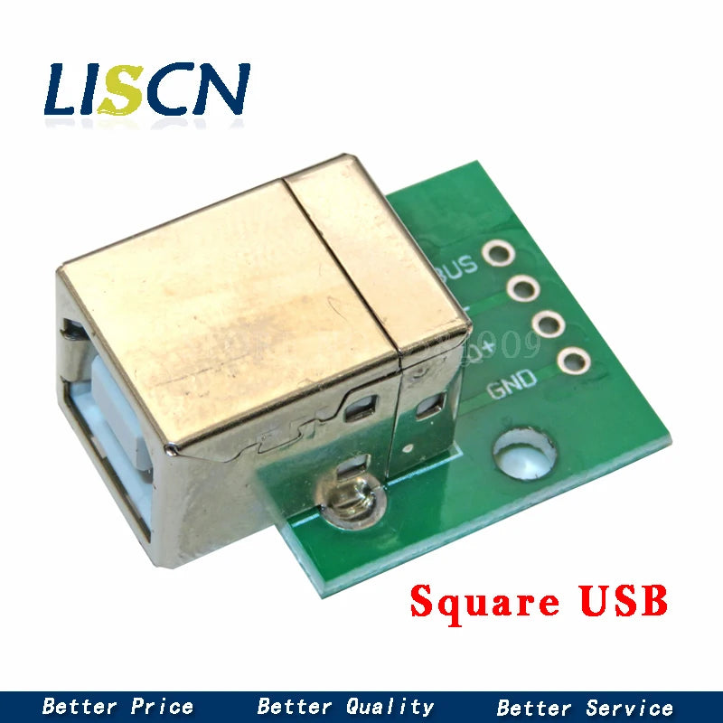 5pcs Mini Micro USB USB A Male USB 2.0 3.0 A Female USB B Connector Interface to 2.54mm DIP PCB Converter Adapter Breakout Board