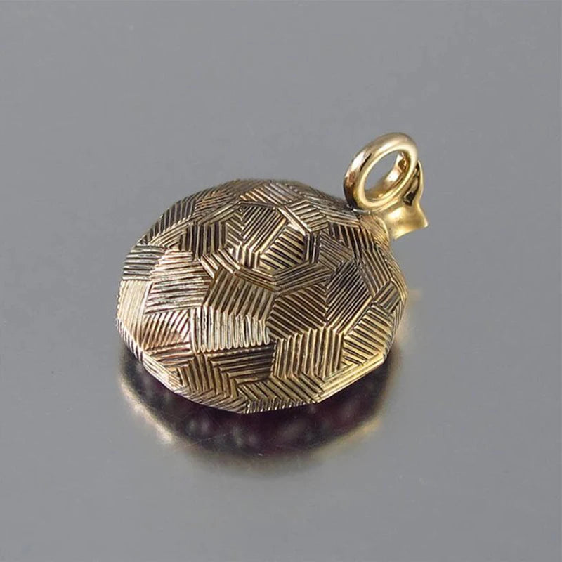 Vintage Fruit Pomegranate Pendant Necklace Retro Red Crystal cz Pomegranate Stone Necklace Women Wedding Jewelry Birthday Gifts