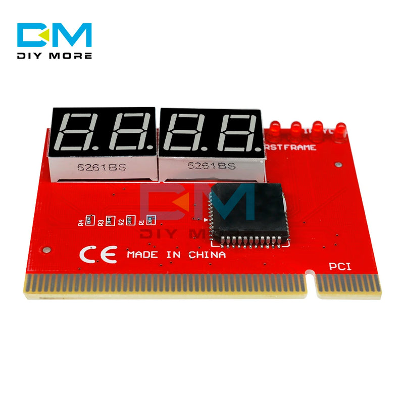 4 Digit PC Computer Mother Board Debug Post Card PCI Motherboard Diagnostic Analyzer Tester Electronic PCB Board Module