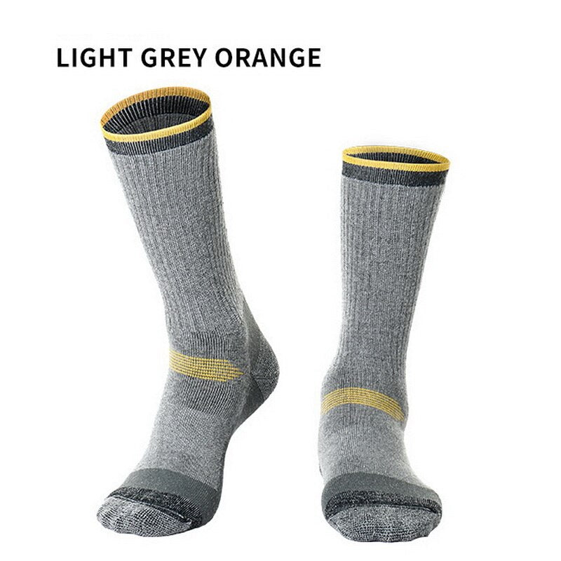 2 Pairs Merino Wool Thermal Socks For Men Women Winter Keep Warm Ski Hiking Socks Sports Outdoor Thermosocks Thicken M L XL