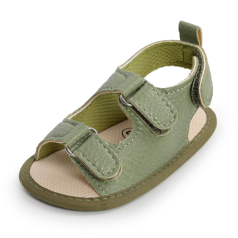 Baby Shoes Summer Baby Boy Girl Shoes Toddler Flats Sandals Soft Rubber Sole Anti-Slip Bowknot Crib First Walker Shoes