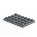 5pcs/lot DIY Blocks Building Bricks Thin 4X6 Educational Assemblage Construction Toys for Children Size Compatible With Brand