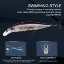 MEREDITH Hard Bait Fishing Lures 24color for Choose Minnow Wobbler Quality Professional JARKMINNOW 100F 14g Depth0.8-1.5m