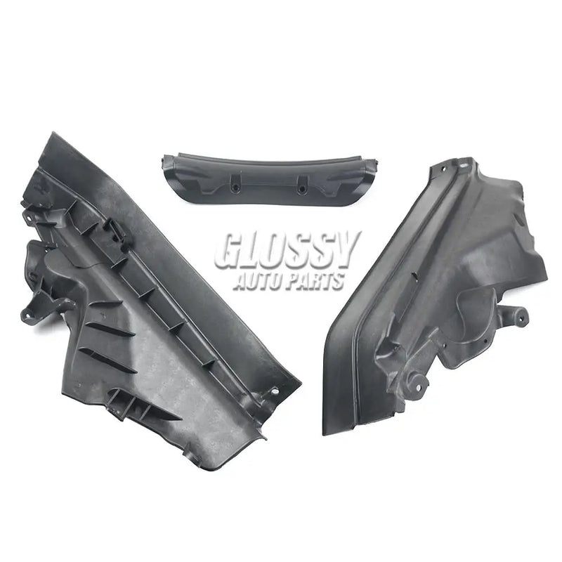AP03 3pcs Car Engine Upper Compartment Partition Panel Set For BMW X5 X6 E70 E71 E72 51717169419 51717169420 51717169421