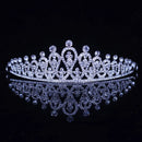 8 Designs Crystal Wedding Bridal Tiara Crown For Women Prom Head Diadem Hair Ornaments Wedding Bride hair Jewelry accessories