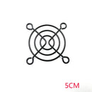 High-Quality Black CPU Cooling Fan Cover Iron Net 4cm 5cm 6cm 7cm 8cm 9cm 12cm 13.5cm 14cm Computer Chassis Hot sales