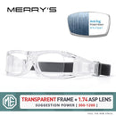 MERRYS DESIGN Men Sport Glasses Frame For Basketball Football Outdoor Sports Prescription Glasses Anti-fog Anti-impact S3035