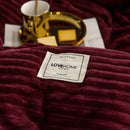 60Solid Colors Wine Flower Red Quilt Cover Luxury Bedding Set Velvet Duvet Cover Snow Fleece Thickened 150x200 220x240 For Women