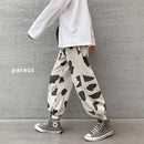 Casual Pants Women Cow Pattern Harem Trousers Hip Pop Street Harajuku BF Unisex Printed All-match Loose Leisure Ulzzang Vintage