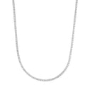 ANDYWEN 925 Sterling Silver Gold Clear CZ Zircon Chain Choker Necklace 2021 Rock Punk Fashion Jewelry Wedding Full Crystal Luxu