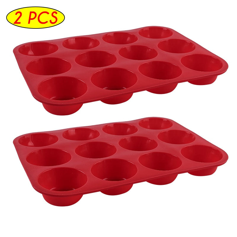 Silicone Baking Pan For Pastry Mold For Baking Silicone Molds Pastry Muffin Round Rectangle Bakery Silicone Mould